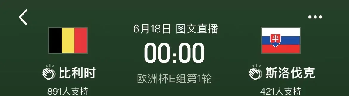 斯洛伐克队触底而起，比利时未能阻挡晋级之路
